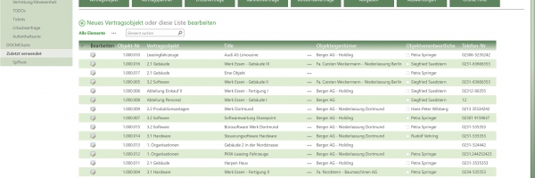 DOCMSet Vertragsobjekt Bild01 Listenansicht de
